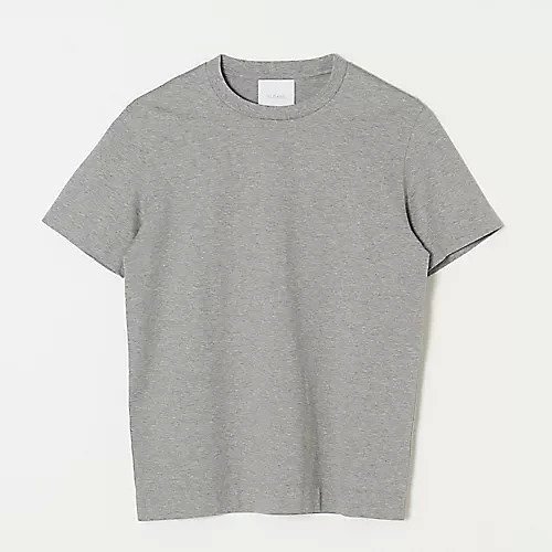 【スローン/SLOANE】のコットンTシャツ インテリア・キッズ・メンズ・レディースファッション・服の通販 founy(ファニー) 　ファッション　Fashion　レディースファッション　Fashion for Women　トップス・カットソー　Cut & Sew Tops　シャツ・ブラウス・オフィスカジュアル　Elegant Blouses & Button-Ups　ロングTシャツ・Tシャツ　Longline T-Shirts & Tees　バランス　Balance, Style Balance　エレガント 上品　Elegant　洗える　Machine Washable　【別注】ヘザーグレー|ID: prp329100000028019 ipo3291000000036695254