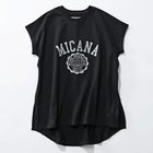 【マイカーナ/MICANA】の【AMERICANA】 【MICA&DEAL】カレッジロゴTシャツ 人気、トレンドファッション・服の通販 founy(ファニー) ファッション Fashion レディースファッション WOMEN トップス・カットソー Tops/Tshirt シャツ/ブラウス Shirts/Blouses ロング / Tシャツ T-Shirts スリット Slit 洗える Washable thumbnail SUMIKURO|ID: prp329100000030917 ipo3291000000019008179