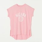 【マイカーナ/MICANA】の【AMERICANA】 【MICA&DEAL】カレッジロゴTシャツ ピンク/ホワイト|ID: prp329100000030917 ipo3291000000035414355