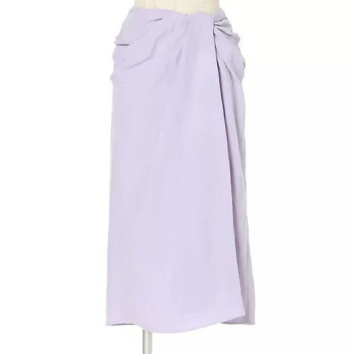 【エクラ/eclat】のツイストタイトスカート インテリア・キッズ・メンズ・レディースファッション・服の通販 founy(ファニー) 　ファッション　Fashion　レディースファッション　Fashion for Women　スカート　Skirts　トレンド　Trend, Trending Now　ボトム　Bottoms, Lower Wear　ラベンダー　Lavender　リネン　Linen, Linen Fabric　リラックス　Relax, Relaxed Fit　別注　Limited Edition, Custom Order　洗える　Machine Washable　ラベンダー|ID: prp329100000034455 ipo3291000000030964974