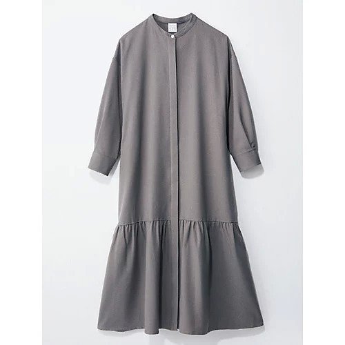 【トゥエルブクローゼット/12closet】の【洗える】切替えギャザーワンピース 人気、トレンドファッション・服の通販 founy(ファニー) 　ファッション　Fashion　レディースファッション　WOMEN　ワンピース　Dress　洗える　Washable　カフス　Cuffs　ギャザー　Gather　ショート　Short　長袖　Long Sleeve　フロント　Front　レギュラー　Regular　other-3|ID: prp329100000049666 ipo3291000000031258249