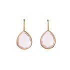 【ラ スール/La Soeur】のペアシェイプフックピアス 人気、トレンドファッション・服の通販 founy(ファニー) ファッション Fashion レディースファッション Fashion for Women フォルム Silhouette, Form thumbnail ローズクォーツ|ID: prp329100000096013 ipo3291000000031672059