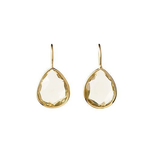 【ラ スール/La Soeur】のペアシェイプフックピアス インテリア・キッズ・メンズ・レディースファッション・服の通販 founy(ファニー) ファッション Fashion レディースファッション Fashion for Women フォルム Silhouette, Form レモンクォーツ|ID: prp329100000096013 ipo3291000000031672060