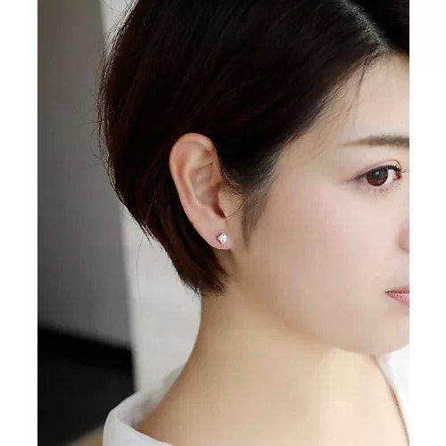 【コレカラ/collecala】のループフィット・スクエアビジューのイヤリング 人気、トレンドファッション・服の通販 founy(ファニー) 　ファッション　Fashion　レディースファッション　WOMEN　ジュエリー　Jewelry　リング　Rings　イヤリング　Earrings　イヤリング　Earrings　オケージョン　Occasion　クッション　Cushion　シンプル　Simple　フィット　Fit　ループ　Loop　日本製　Made In Japan　other-3|ID: prp329100000174145 ipo3291000000031754302