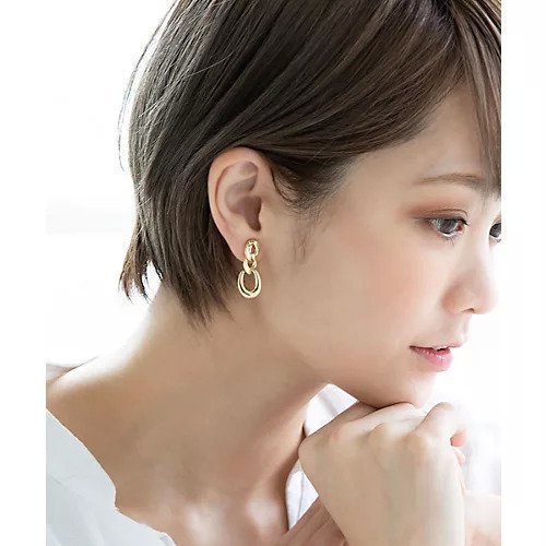 【コレカラ/collecala】のキヘイチェーンイヤリング 人気、トレンドファッション・服の通販 founy(ファニー) 　ファッション　Fashion　レディースファッション　Fashion for Women　ジュエリー　Jewelry　ファッションリング　Fashion Rings　イヤリング・フープ・ドロップタイプ　Hoop, Drop & Clip Earrings　イヤリング　Earrings　チェーン　Chain, Chain Strap　フォルム　Silhouette, Form　モチーフ　Motif, Design Theme　other-3|ID: prp329100000204338 ipo3291000000031290783