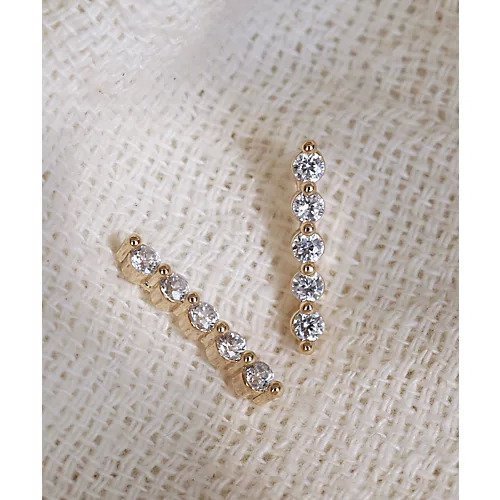 【コレカラ/collecala】のストーン配列ピアス インテリア・キッズ・メンズ・レディースファッション・服の通販 founy(ファニー) ファッション Fashion レディースファッション Fashion for Women シンプル Simple, Minimal ストレート Straight, Straight Cut ストーン Stone, Gem-Like フォーマル Formal, Dressy (B)ストレート|ID: prp329100000206519 ipo3291000000029580437