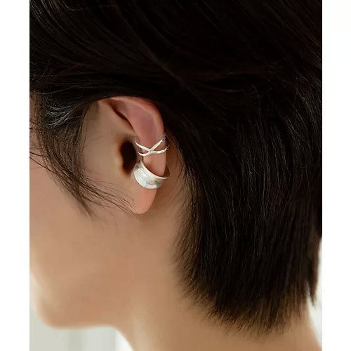 【コレカラ/collecala】のクロスイヤーカフセット インテリア・キッズ・メンズ・レディースファッション・服の通販 founy(ファニー) ファッション Fashion レディースファッション Fashion for Women イヤリング Earrings フォルム Silhouette, Form シルバー|ID: prp329100000212111 ipo3291000000027913244