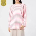 【ザシンゾーン/THE Shinzone】のマリンボーダーTシャツ 人気、トレンドファッション・服の通販 founy(ファニー) ファッション Fashion レディースファッション Fashion for Women トップス・カットソー Cut & Sew Tops シャツ・ブラウス・オフィスカジュアル Elegant Blouses & Button-Ups ロングTシャツ・Tシャツ Longline T-Shirts & Tees インナー Innerwear ジャケット Jacket, Outerwear フィット Fit, Slim Fit フォルム Silhouette, Form ボーダー Border, Stripe 夏 Summer 定番 Standard, Basic Item thumbnail 【別注】ピンク|ID: prp329100000248255 ipo3291000000036592966