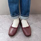 【エンチャンテッド/enchanted】の【APOM】甲深スクエアバレエシューズ ダークレッド|ID: prp329100000252173 ipo3291000000034058742