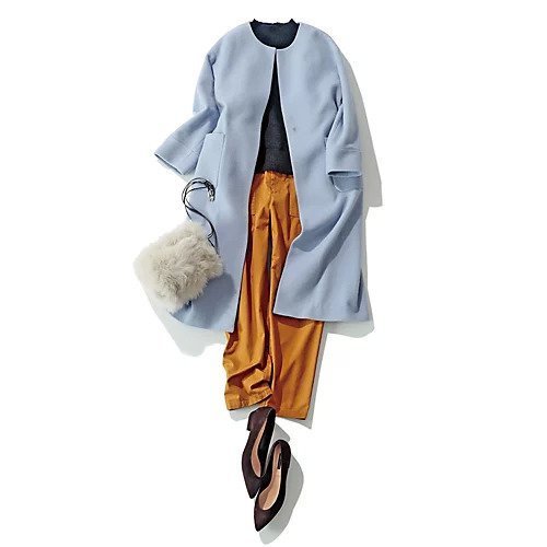 【トゥエルブクローゼット/12closet】の【洗える】ハイウエストベイカーパンツ 人気、トレンドファッション・服の通販 founy(ファニー) 　ファッション　Fashion　レディースファッション　Fashion for Women　パンツ　Pants & Trousers　コラボ　Collaboration, Collab　テーパード　Tapered, Tapered Pants　定番　Standard, Basic Item　洗える　Machine Washable　秋　Autumn　other-2|ID: prp329100000289677 ipo3291000000031257669