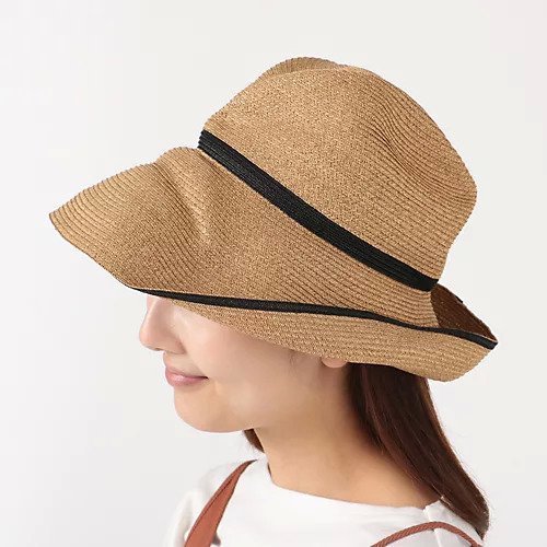 【マチュアーハ/mature ha.】のボックスドハット 11cmブリム スイッチ カラー ライン 人気、トレンドファッション・服の通販 founy(ファニー) 　ファッション　Fashion　レディースファッション　Fashion for Women　クラウン　Crown, Royal Motif　コンパクト　Compact, Small Size　コンビ　Combo, Combination Style　ボーダー　Border, Stripe　リボン　Ribbon, Bow　夏　Summer　other-2|ID: prp329100000291376 ipo3291000000031306430
