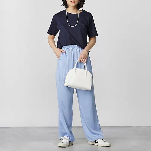 【エムセブンデイズ/M7days】の【松村純子さんコラボ】大人Tシャツ 人気、トレンドファッション・服の通販 founy(ファニー) 　ファッション　Fashion　レディースファッション　Fashion for Women　トップス・カットソー　Cut & Sew Tops　シャツ・ブラウス・オフィスカジュアル　Elegant Blouses & Button-Ups　ロングTシャツ・Tシャツ　Longline T-Shirts & Tees　洗える　Machine Washable　秋　Autumn　グラデーション　Gradient, Ombre　コラボ　Collaboration, Collab　シルク　Silk, 100% Silk　トレンド　Trend, Trending Now　バランス　Balance, Style Balance　フェミニン　Feminine, Girly　モダン　Modern, Contemporary　エレガント 上品　Elegant　other-2|ID: prp329100000663040 ipo3291000000031267700