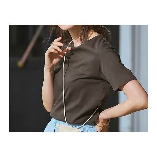 【エムセブンデイズ/M7days】の【松村純子さんコラボ】大人Tシャツ 人気、トレンドファッション・服の通販 founy(ファニー) 　ファッション　Fashion　レディースファッション　Fashion for Women　トップス・カットソー　Cut & Sew Tops　シャツ・ブラウス・オフィスカジュアル　Elegant Blouses & Button-Ups　ロングTシャツ・Tシャツ　Longline T-Shirts & Tees　洗える　Machine Washable　秋　Autumn　グラデーション　Gradient, Ombre　コラボ　Collaboration, Collab　シルク　Silk, 100% Silk　トレンド　Trend, Trending Now　バランス　Balance, Style Balance　フェミニン　Feminine, Girly　モダン　Modern, Contemporary　エレガント 上品　Elegant　other-3|ID: prp329100000663040 ipo3291000000032686062