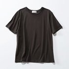 【エムセブンデイズ/M7days】の【松村純子さんコラボ】大人Tシャツ 大人の最旬トレンドファッション＆コーディネート founy(ファウニー) ファッション Fashion レディースファッション Fashion for Women トップス・カットソー Cut & Sew Tops シャツ・ブラウス・オフィスカジュアル Elegant Blouses & Button-Ups ロングTシャツ・Tシャツ Longline T-Shirts & Tees 洗える Machine Washable 秋 Autumn グラデーション Gradient, Ombre コラボ Collaboration, Collab シルク Silk, 100% Silk トレンド Trend, Trending Now バランス Balance, Style Balance フェミニン Feminine, Girly モダン Modern, Contemporary thumbnail Dブラウン|ID: prp329100000663040 ipo3291000000037250472