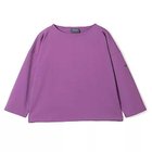 【ルミノア/Le minor】のPETIT COPAIN(プチコパン)ボーダーカットソー VIOLET|ID: prp329100000964218 ipo3291000000036278954