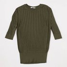 【スローン/SLOANE】の18Gシルクワイドリブ半袖クルーネック カーキ|ID: prp329100000991112 ipo3291000000036292540