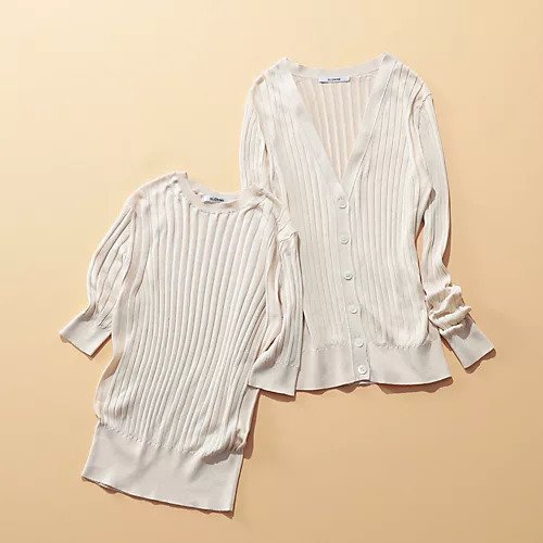 【スローン/SLOANE】の18Gシルクワイドリブ半袖クルーネック 人気、トレンドファッション・服の通販 founy(ファニー) 　ファッション　Fashion　レディースファッション　Fashion for Women　トップス・カットソー　Cut & Sew Tops　シルク　Silk, 100% Silk　人気　Popular, Best Seller　半袖　Short Sleeve, Half Sleeve　other-2|ID: prp329100000991112 ipo3291000000036328450