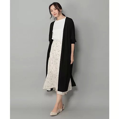 【エルーラ/Elura】の着流しUVロングカーデ 人気、トレンドファッション・服の通販 founy(ファニー) 　ファッション　Fashion　レディースファッション　WOMEN　カットソー　Cut And Sew　カーディガン　Cardigan　シンプル　Simple　ロング　Long　エレガント 上品　Elegant　other-2|ID: prp329100001189252 ipo3291000000031256325