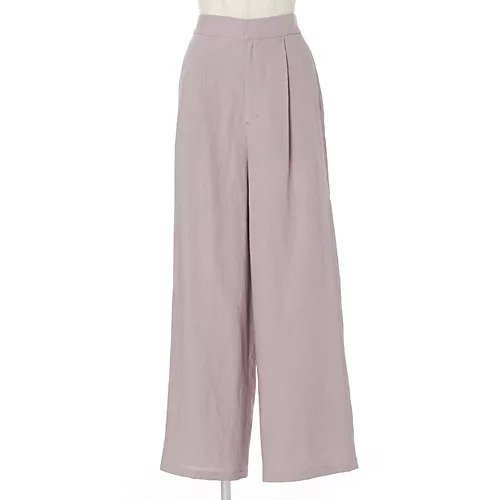 【イーバイエクラ/E by eclat】のリネンワイドパンツ 人気、トレンドファッション・服の通販 founy(ファニー) 　ファッション　Fashion　レディースファッション　Fashion for Women　パンツ　Pants & Trousers　バランス　Balance, Style Balance　フラット　Flat, Flat Shoes　ワイド　Wide, Wide Fit　洗える　Machine Washable　 other-1|ID: prp329100001452167 ipo3291000000030966421