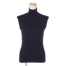 【イーバイエクラ/E by eclat】のシルク混ノースリーブリブニット 人気、トレンドファッション・服の通販 founy(ファニー) ファッション Fashion レディースファッション Fashion for Women トップス・カットソー Cut & Sew Tops ニット Knit Tops & Sweaters キャミソール&ノースリーブ Camisoles & Sleeveless Tops シルク Silk, 100% Silk ノースリーブ Sleeveless, No-Sleeve 夏 Summer 洗える Machine Washable |ID:prp329100001452332