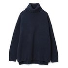 【スローン/SLOANE】のジーロンラムズ カシミヤ ドロップショルダー 【復刻】ダークネイビー|ID:prp329100001594060