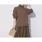 【スローン/SLOANE】のジーロンラムズ カシミヤ ドロップショルダー ブラウン|ID: prp329100001594060 ipo3291000000037253643