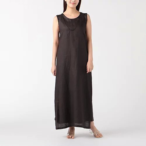 【ノーメント/normment】のS459 / ramie apron dress インテリア・キッズ・メンズ・レディースファッション・服の通販 founy(ファニー) https://founy.com/ ファッション Fashion レディースファッション WOMEN ワンピース Dress ドレス Party Dresses |ID: prp329100001609628 ipo3291000000028144828