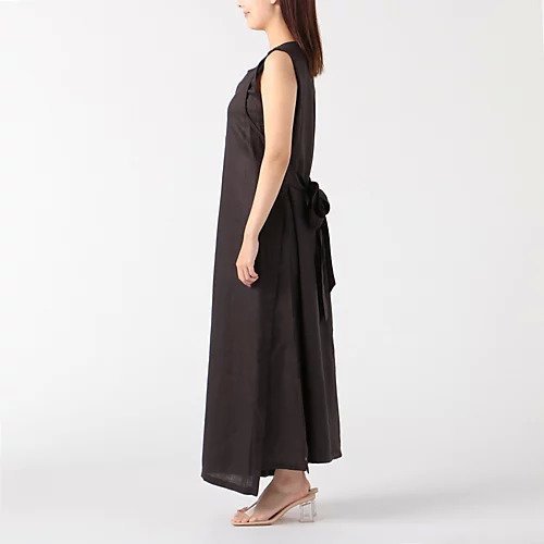 【ノーメント/normment】のS459 / ramie apron dress 人気、トレンドファッション・服の通販 founy(ファニー) 　ファッション　Fashion　レディースファッション　WOMEN　ワンピース　Dress　ドレス　Party Dresses　other-2|ID: prp329100001609628 ipo3291000000031806969