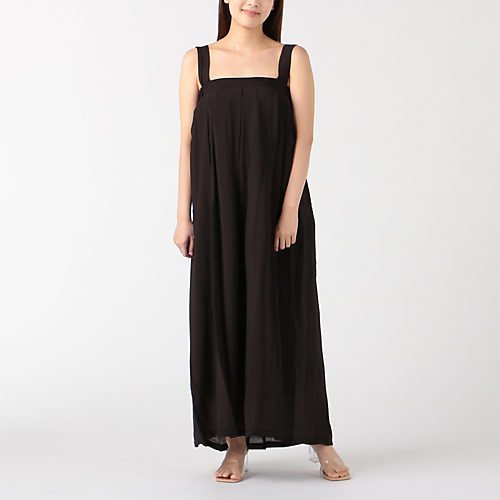 【ノーメント/normment】のS470 / french rayon tuck dress インテリア・キッズ・メンズ・レディースファッション・服の通販 founy(ファニー) 　ファッション　Fashion　レディースファッション　WOMEN　ワンピース　Dress　ドレス　Party Dresses　ドレス　Dress　フレンチ　French　ブラック|ID: prp329100001609630 ipo3291000000031807052