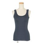 【ドレスハーセルフ/DRESS HERSELF】のシルクリブタンクトップ チャコールグレー|ID: prp329100001712838 ipo3291000000036317199