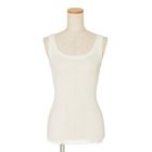 【ドレスハーセルフ/DRESS HERSELF】のシルクリブタンクトップ オフシロ|ID: prp329100001712838 ipo3291000000036327173