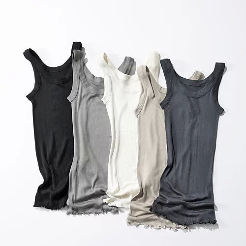 【ドレスハーセルフ/DRESS HERSELF】のシルクリブタンクトップ 人気、トレンドファッション・服の通販 founy(ファニー) ファッション Fashion レディースファッション Fashion for Women インナー Innerwear シルク Silk, 100% Silk ストレッチ Stretch, Stretchy Fabric バランス Balance, Style Balance フィット Fit, Slim Fit エレガント 上品 Elegant 洗える Machine Washable other-2|ID: prp329100001712838 ipo3291000000036891860