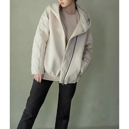 【マルシャル テル/MARECHAL TERRE】のダウンパーカー インテリア・キッズ・メンズ・レディースファッション・服の通販 founy(ファニー) 　ファッション　Fashion　レディースファッション　Fashion for Women　トップス・カットソー　Cut & Sew Tops　レディースパーカー・カジュアルフーディー　Casual Hoodies & Sweatshirts　エレガント 上品　Elegant　カットソー　Cut and Sewn Top　クール　Cool, Chic　軽量　Lightweight, Ultra Light　ダウン　Down, Puffer　チャーム　Charm, Pendant　人気　Popular, Best Seller　バランス　Balance, Style Balance　パーカー　Hoodie, Parka　フロント　Front, Front Design　ブルゾン　Blouson, Bomber Jacket　ライダース　Riders　おすすめ　Recommended / Our Picks　サンドベージュ|ID: prp329100001786458 ipo3291000000033869255