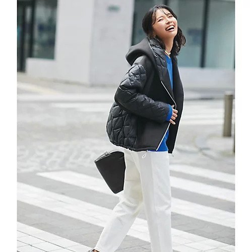 【マルシャル テル/MARECHAL TERRE】のダウンパーカー 人気、トレンドファッション・服の通販 founy(ファニー) 　ファッション　Fashion　レディースファッション　Fashion for Women　トップス・カットソー　Cut & Sew Tops　レディースパーカー・カジュアルフーディー　Casual Hoodies & Sweatshirts　エレガント 上品　Elegant　カットソー　Cut and Sewn Top　クール　Cool, Chic　軽量　Lightweight, Ultra Light　ダウン　Down, Puffer　チャーム　Charm, Pendant　人気　Popular, Best Seller　バランス　Balance, Style Balance　パーカー　Hoodie, Parka　フロント　Front, Front Design　ブルゾン　Blouson, Bomber Jacket　ライダース　Riders　おすすめ　Recommended / Our Picks　other-2|ID: prp329100001786458 ipo3291000000034070037