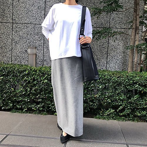 【イーバイエクラ/E by eclat】のワイドカットソー 人気、トレンドファッション・服の通販 founy(ファニー) 　ファッション　Fashion　レディースファッション　Fashion for Women　トップス・カットソー　Cut & Sew Tops　カットソー・ベーシックTシャツ　Cut-and-Sewn Tops / Stretch Tees & Basics　ストレッチ　Stretch, Stretchy Fabric　人気　Popular, Best Seller　洗える　Machine Washable　other-3|ID: prp329100001876698 ipo3291000000031305645