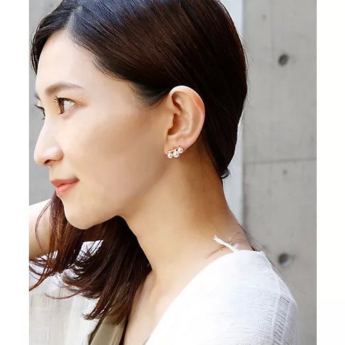 【コレカラ/collecala】のノンホール・3粒パールの樹脂イヤリング 人気、トレンドファッション・服の通販 founy(ファニー) 　ファッション　Fashion　レディースファッション　Fashion for Women　ジュエリー　Jewelry　ファッションリング　Fashion Rings　イヤリング・フープ・ドロップタイプ　Hoop, Drop & Clip Earrings　イヤリング　Earrings　パール　Pearl, Pearl Accent　フィット　Fit, Slim Fit　フェミニン　Feminine, Girly　other-2|ID: prp329100001937955 ipo3291000000031306076
