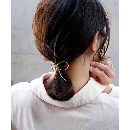 【コレカラ/collecala】のビッグメタルリボンヘアフック 人気、トレンドファッション・服の通販 founy(ファニー) 　ファッション　Fashion　レディースファッション　Fashion for Women　おすすめ　Recommended / Our Picks　メタル　Metal, Metal Parts　リボン　Ribbon, Bow　other-2|ID: prp329100001943891 ipo3291000000031291293