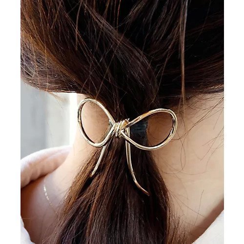 【コレカラ/collecala】のビッグメタルリボンヘアフック 人気、トレンドファッション・服の通販 founy(ファニー) 　ファッション　Fashion　レディースファッション　Fashion for Women　おすすめ　Recommended / Our Picks　メタル　Metal, Metal Parts　リボン　Ribbon, Bow　other-3|ID: prp329100001943891 ipo3291000000031291296