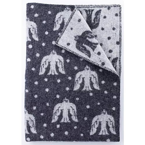 【クリッパン/KLIPPAN / GOODS】の【mina perhonen】ウールハーフブランケット birds in the snow 人気、トレンドファッション・服の通販 founy(ファニー) 　ブランケット　Blanket　春　Spring　秋　Autumn/Fall　 other-1|ID: prp329100001957446 ipo3291000000031036781