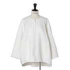 【トゥエルブクローゼット/12closet】の【洗える】ボンディングZIPブルゾン ホワイト|ID: prp329100002003362 ipo3291000000030971939