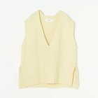 【ジェーンスミス/JANE SMITH】のOVER SIZE V NECK KINT 人気、トレンドファッション・服の通販 founy(ファニー) ファッション Fashion レディースファッション Fashion for Women シンプル Simple, Minimal ベスト Vest, Waistcoat thumbnail WHITE|ID: prp329100002036023 ipo3291000000035415695