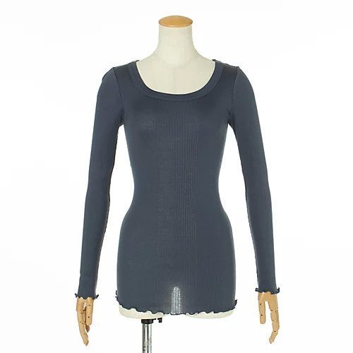 【ドレスハーセルフ/DRESS HERSELF】のシルクリブカットソー ロングスリーブ インテリア・キッズ・メンズ・レディースファッション・服の通販 founy(ファニー) ファッション Fashion レディースファッション Fashion for Women トップス・カットソー Cut & Sew Tops カットソー・ベーシックTシャツ Cut-and-Sewn Tops / Stretch Tees & Basics なめらか Smooth, Silky Texture インナー Innerwear カットソー Cut and Sewn Top シルク Silk, 100% Silk スリーブ Sleeve, Long Sleeve / Short Sleeve フィット Fit, Slim Fit フェミニン Feminine, Girly ラグジュアリー Luxury, Elegant ロング Long, Long-Length 冬 Winter / This Winter 夏 Summer 洗える Machine Washable 長袖 Long Sleeve, Full Sleeve チャコールグレー|ID: prp329100002098202 ipo3291000000035853146