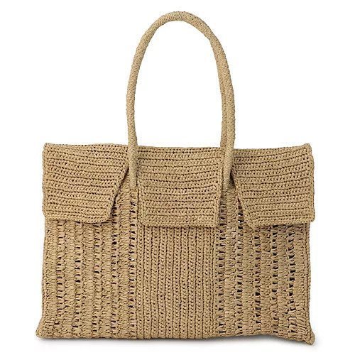 【メゾン エヌ アッシュ パリ/MAISON N H PARIS】のDAHLIA GRAND インテリア・キッズ・メンズ・レディースファッション・服の通販 founy(ファニー) 　ファッション　Fashion　レディースファッション　Ladies' Fashion Online　クラシック　Classic　シンプル　Simple　ラフィア　Raffia　リラックス　Relax　手編み　Hand Knitting　THE|ID: prp329100002152567 ipo3291000000032165270