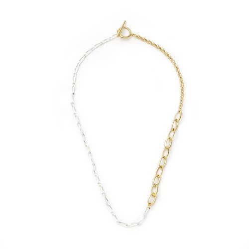 【リューク/Rieuk】のGradient Mix Necklace 49CM インテリア・キッズ・メンズ・レディースファッション・服の通販 founy(ファニー) https://founy.com/ ファッション Fashion レディースファッション Ladies' Fashion Online ジュエリー Jewelry ネックレス Necklaces おすすめ Recommend シルバー Silver チェーン Chain ネックレス Necklace バランス Balance パール Pearl ブレスレット Bracelet ミックス Mix |ID: prp329100002153161 ipo3291000000032619603