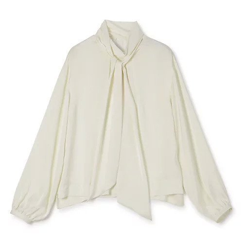 【エムセブンデイズ/M7days】の2WAY艶ボウタイブラウス インテリア・キッズ・メンズ・レディースファッション・服の通販 founy(ファニー) https://founy.com/ ファッション Fashion レディースファッション Fashion for Women トップス・カットソー Cut & Sew Tops シャツ・ブラウス・オフィスカジュアル Elegant Blouses & Button-Ups とろみ Fluid, Flowy Fabric イエロー Yellow サテン Satin, Glossy Fabric シルク Silk, 100% Silk シンプル Simple, Minimal パール Pearl, Pearl Accent エレガント 上品 Elegant 人気 Popular, Best Seller 洗える Machine Washable |ID: prp329100002167944 ipo3291000000033440437