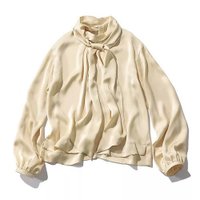 【エムセブンデイズ/M7days】の2WAY艶ボウタイブラウス 人気、トレンドファッション・服の通販 founy(ファニー) ファッション Fashion レディースファッション Fashion for Women トップス・カットソー Cut & Sew Tops シャツ・ブラウス・オフィスカジュアル Elegant Blouses & Button-Ups とろみ Fluid, Flowy Fabric イエロー Yellow サテン Satin, Glossy Fabric シルク Silk, 100% Silk シンプル Simple, Minimal パール Pearl, Pearl Accent エレガント 上品 Elegant 人気 Popular, Best Seller 洗える Machine Washable |ID:prp329100002167944