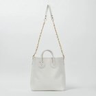 【ヤングアンドオルセン/YOUNG & OLSEN The DRYGOODS STORE】の【HPS15周年別注】チェーンショルダー付 レザートートM 人気、トレンドファッション・服の通販 founy(ファニー) ファッション Fashion レディースファッション WOMEN バッグ Bag ショルダー Shoulder チェーン Chain 別注 Special Order A/W・秋冬 Aw・Autumn/Winter・Fw・Fall-Winter thumbnail IVORY|ID: prp329100002236908 ipo3291000000031716336
