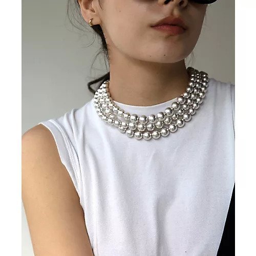 【マージュール/marjour】のBALL CHAIN NECKLACE インテリア・キッズ・メンズ・レディースファッション・服の通販 founy(ファニー) https://founy.com/ ファッション Fashion レディースファッション WOMEN ジュエリー Jewelry ネックレス Necklaces おすすめ Recommend ジャケット Jacket チェーン Chain ドレス Dress |ID: prp329100002320375 ipo3291000000016670533