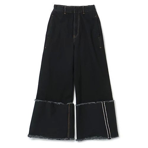 【リヴィントーン/LIVINGTONE】のDOLK - Turn up long 人気、トレンドファッション・服の通販 founy(ファニー) ファッション Fashion レディースファッション Fashion for Women 2023年 2023 2023春夏・S/S Spring/Summer 2023 SS23 デニム Denim, Jeans Material パッチ Patch, Appliqué ワイド Wide, Wide Fit 洗える Machine Washable other-1|ID: prp329100002355114 ipo3291000000034324649