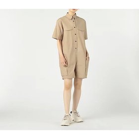 【シーソウセブンワン/SEASAW71】のCotton play suit 人気、トレンドファッション・服の通販 founy(ファニー) ファッション Fashion レディースファッション WOMEN ショート Short ポケット Pocket ワーク Work 洗える Washable |ID:prp329100002361590